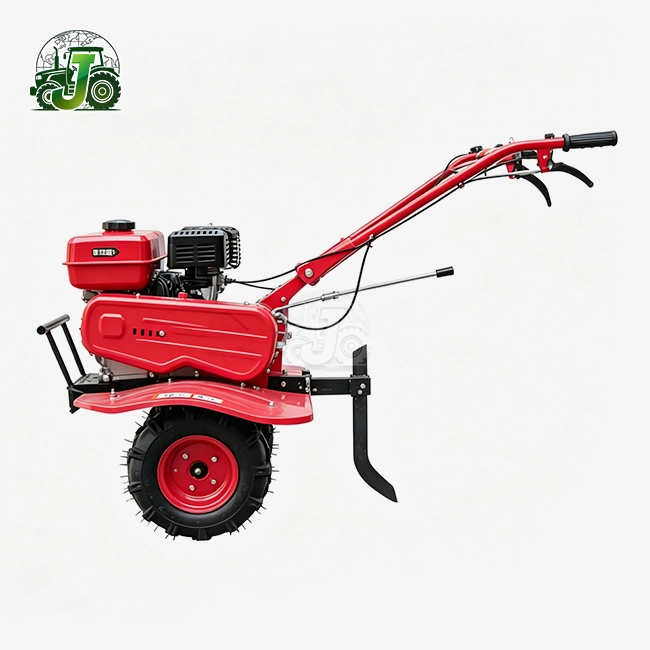 Shock-absorbing Garden Tiller